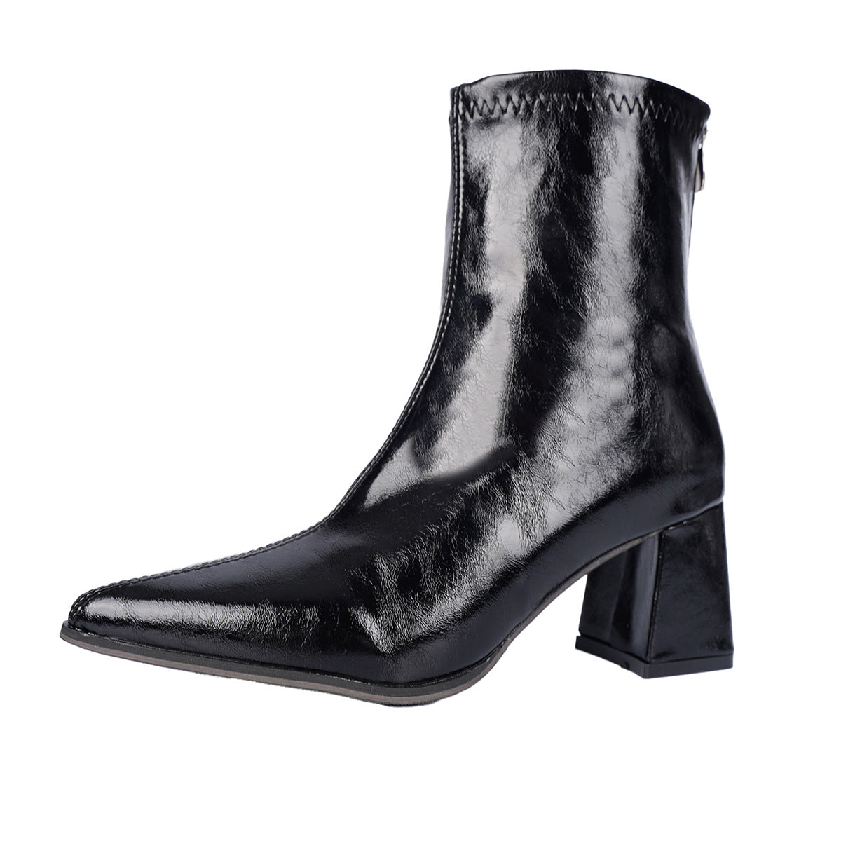 Stride Calder Pointed Ankle Boots