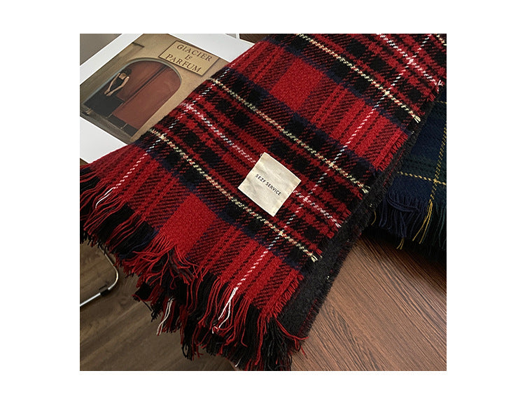 Ember Calder Plaid Scarf