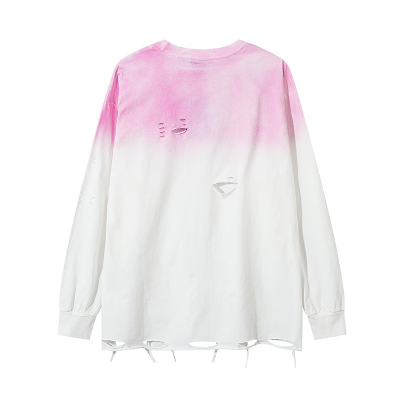 Archive Men's Long-Sleeve Tie-Dye Gradient T-Shirt
