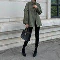 Lumen Relaxed Retro Trench Coat