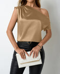 Aurelia Satin Blouse