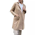 Lumen Velvet Trench Coat