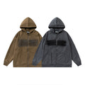 Hearth Suede Hooded Cardigan