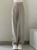 Indigo Solid Straight Jeans