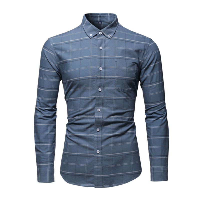 Metro Men's Plaid Shirt