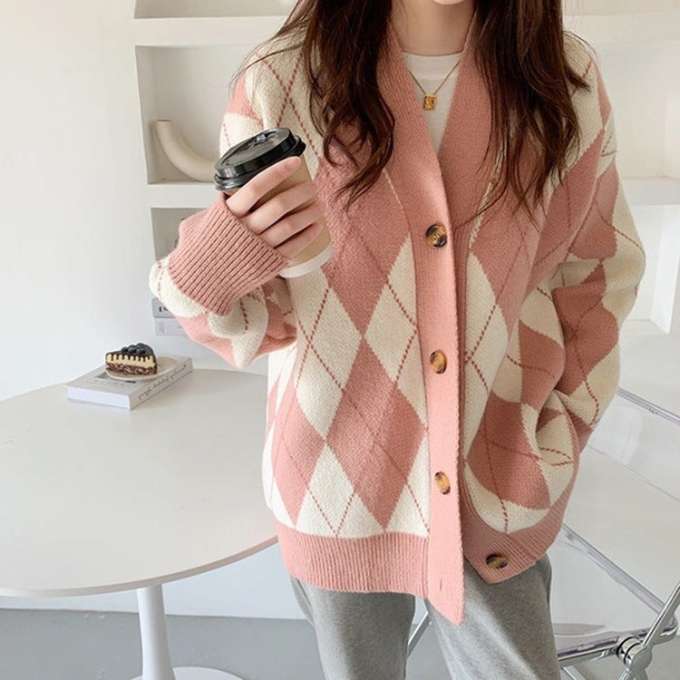 Hearth Contrast Cardigan