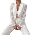 Aurelia Lace Embroidered Blazer