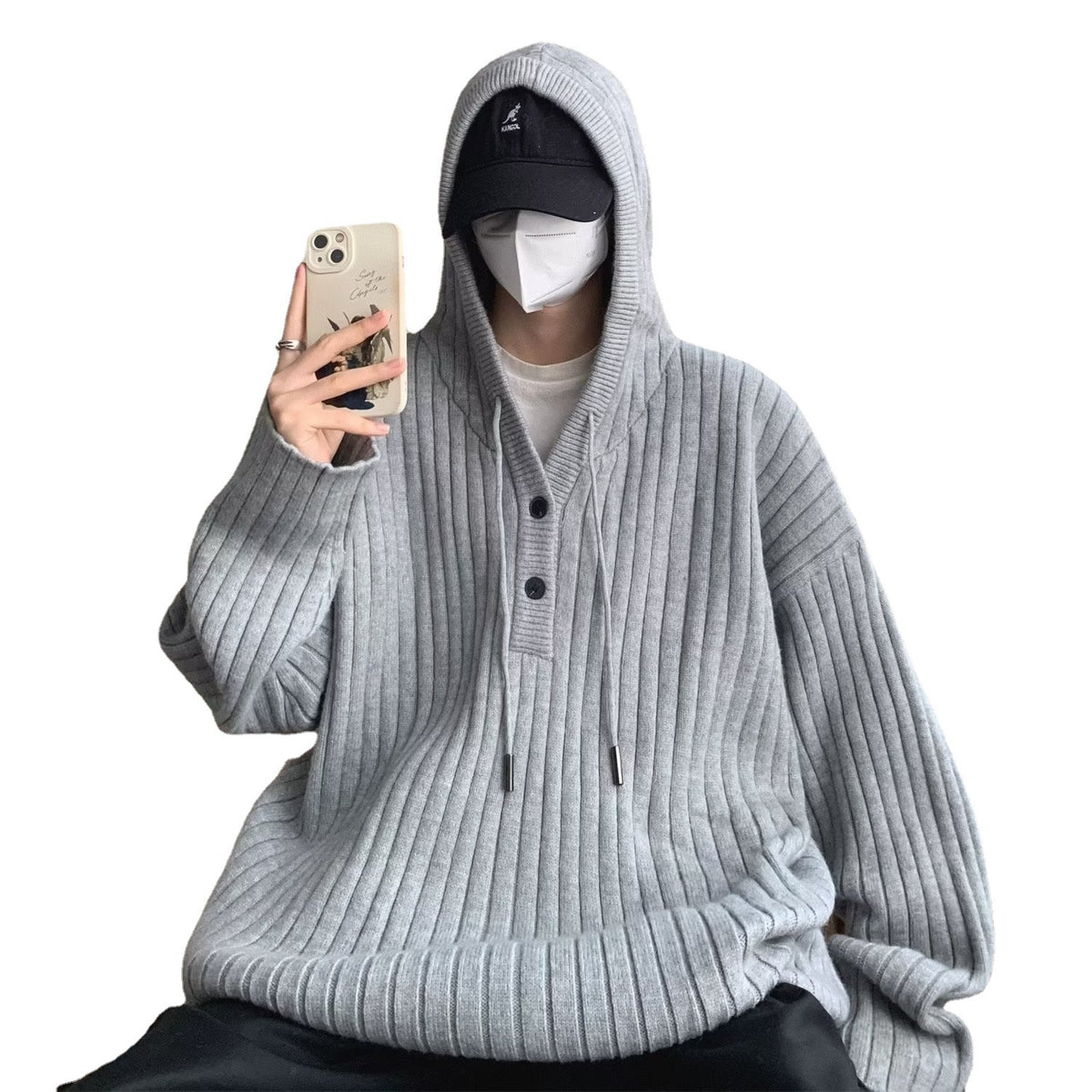 Atlas Men's Waffle Cardigan