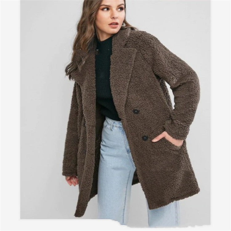 Lumen Mid-Length Wool Coat