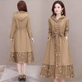 Lumen Elan Mid-Length Trench Coat