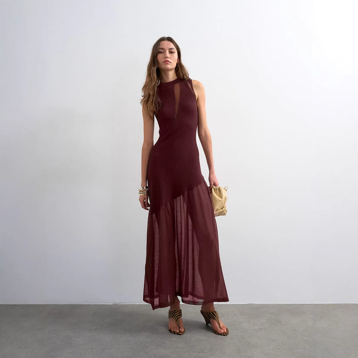 Nova Ribbed Knit Dress