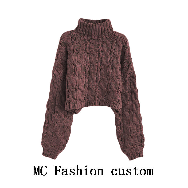 Hearth Cable-Knit Knit Turtleneck Pullover