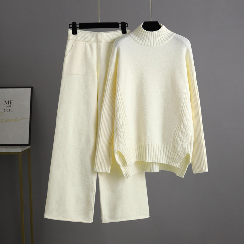 Sera Knit Wide-Leg Two-Piece Set