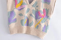 Hearth Relaxed V-Neck Knit Vest