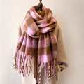 Ember Arden Plaid Warm Scarf
