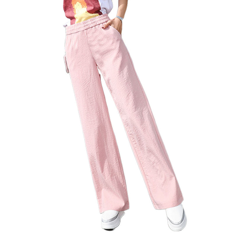 Flow Arden Linen Cotton Wide-Leg Trousers