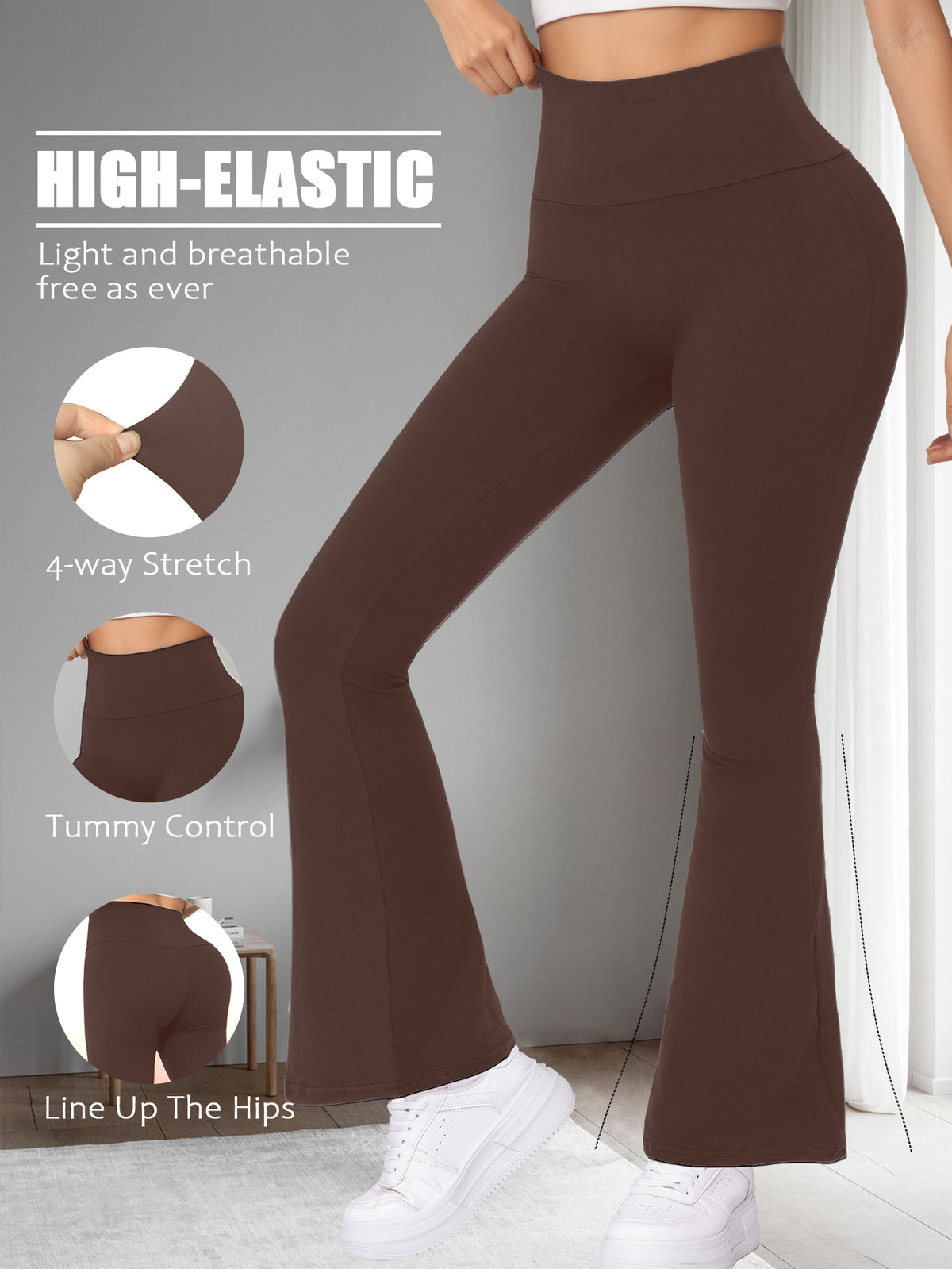 CoreFlex Bexley High-Waist Leggings