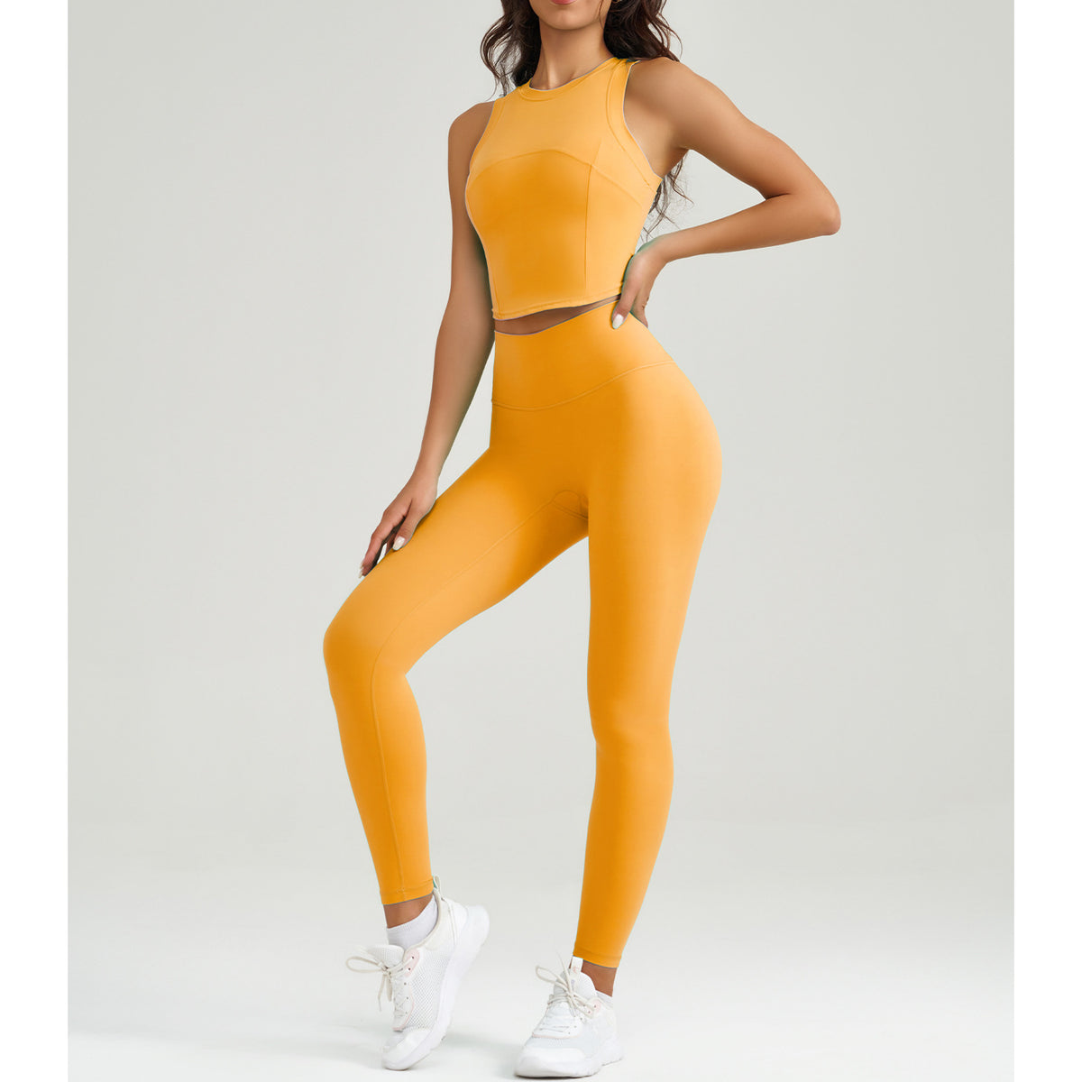SculptForm High-Waist Two-Piece Set