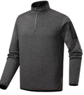 Atlas Men's Fleece-Lined Knit Stand-Collar Pullover