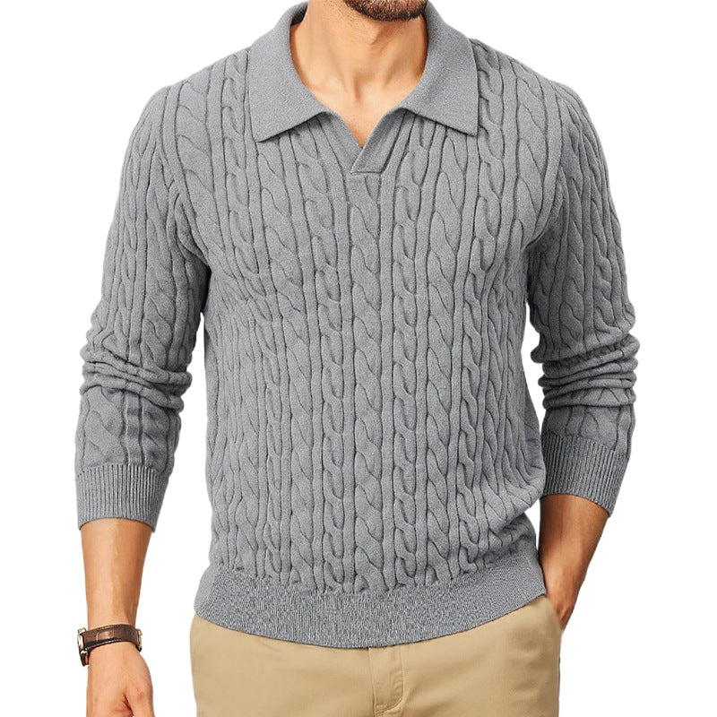 Atlas Men's Cable-Knit Sweater