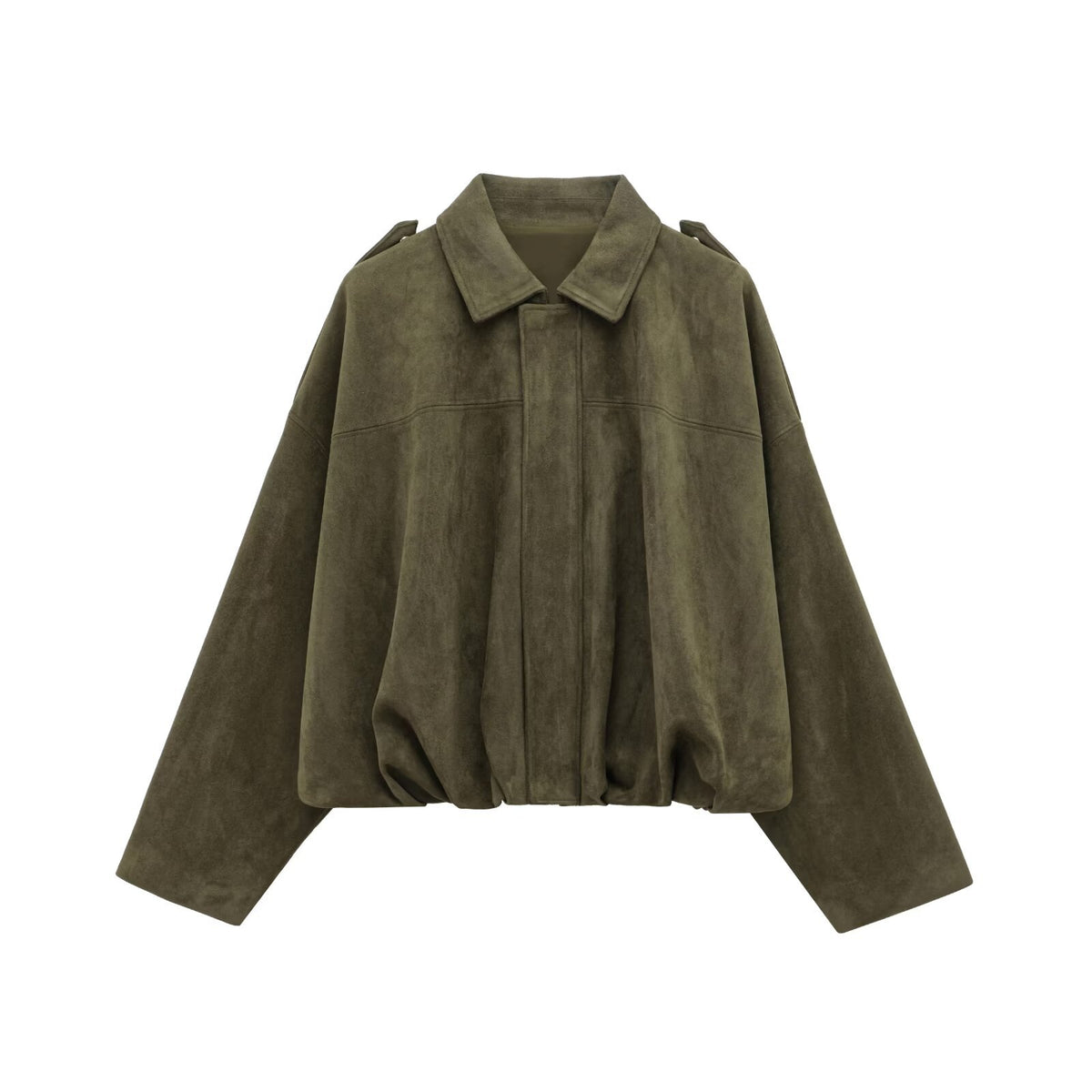 Halo Men's Suede Bomber Jacket