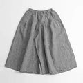 Flow Bexley Linen Cotton Cropped Trousers