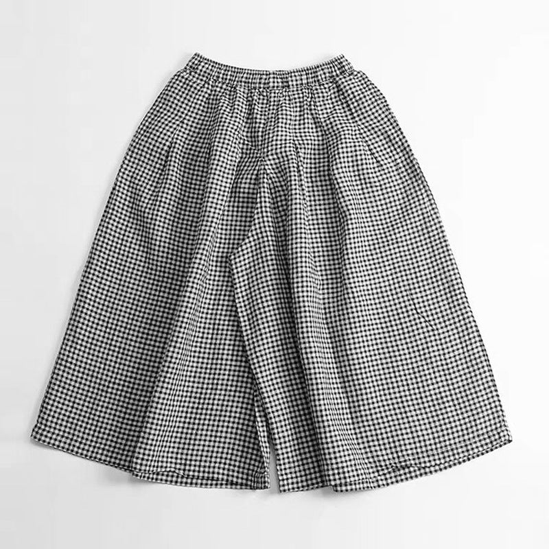 Flow Bexley Linen Cotton Cropped Trousers