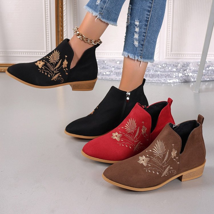 Stride Arden Pointed Ankle Boots