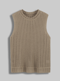 Hearth Acrylic Cable-Knit Crew-Neck Sweater Vest