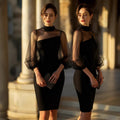 Nova Mesh Knit Dress