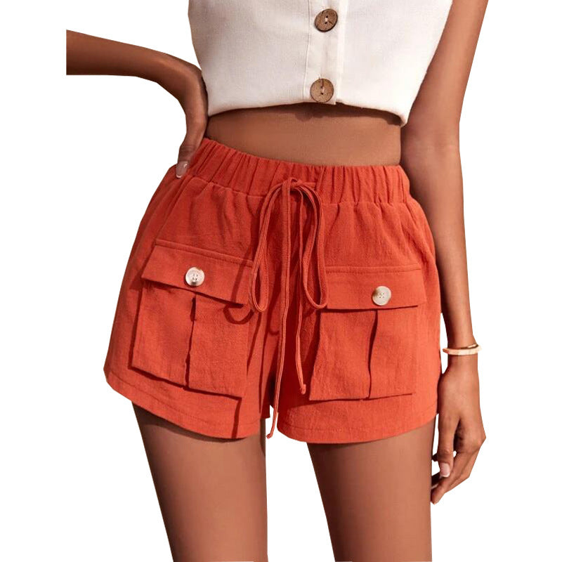 Rover Relaxed Drawstring Pocket Cargo Shorts
