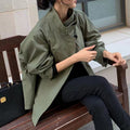 Lumen Relaxed Retro Trench Coat