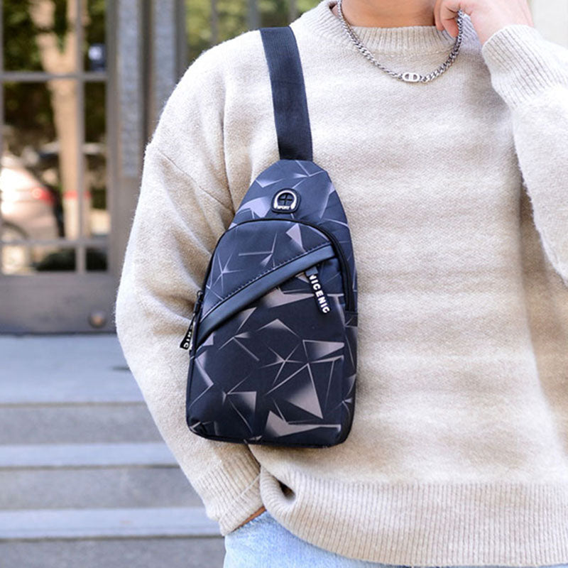 Carry Men's Printed Chest Bag