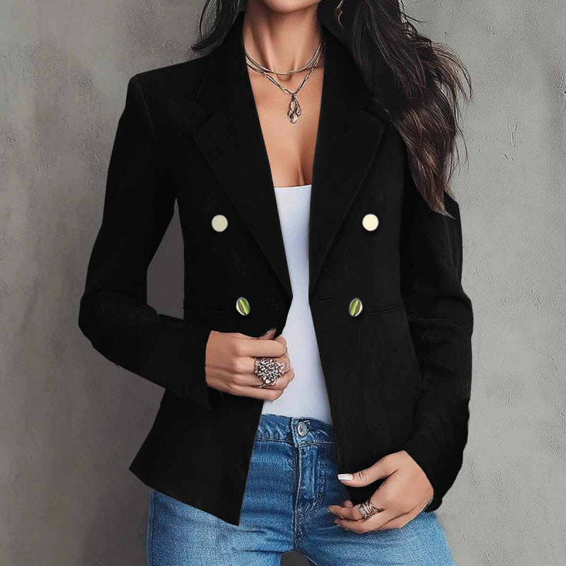 Aurelia Double-Breasted Blazer