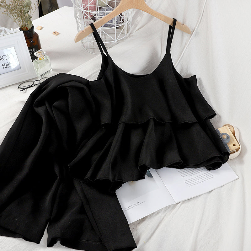 Flow Wide-Leg Two-Piece Set