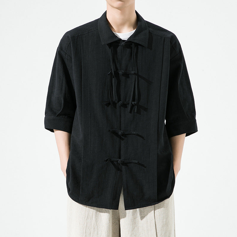 Metro Men's Linen Cotton Co-ord Set