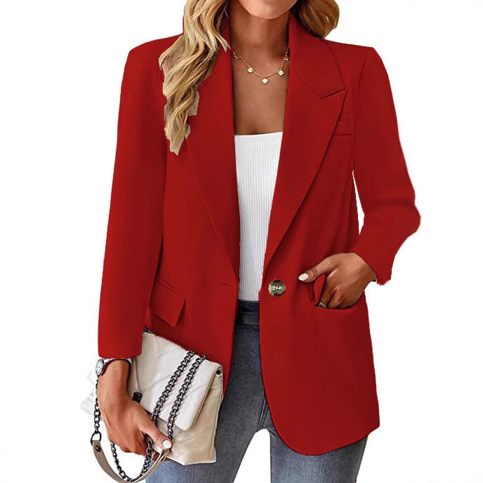 Aurelia Single-Breasted Blazer