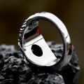 Lune Men's Stainless Steel Titanium Steel Ring