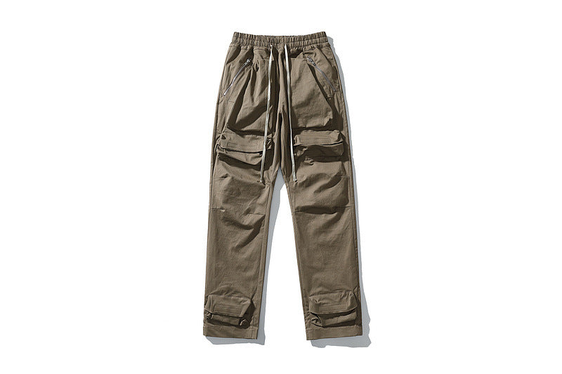 Rover Men's Drawstring Ankle Cargo Pants