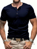 Metro Elan Men's Henley Shirt