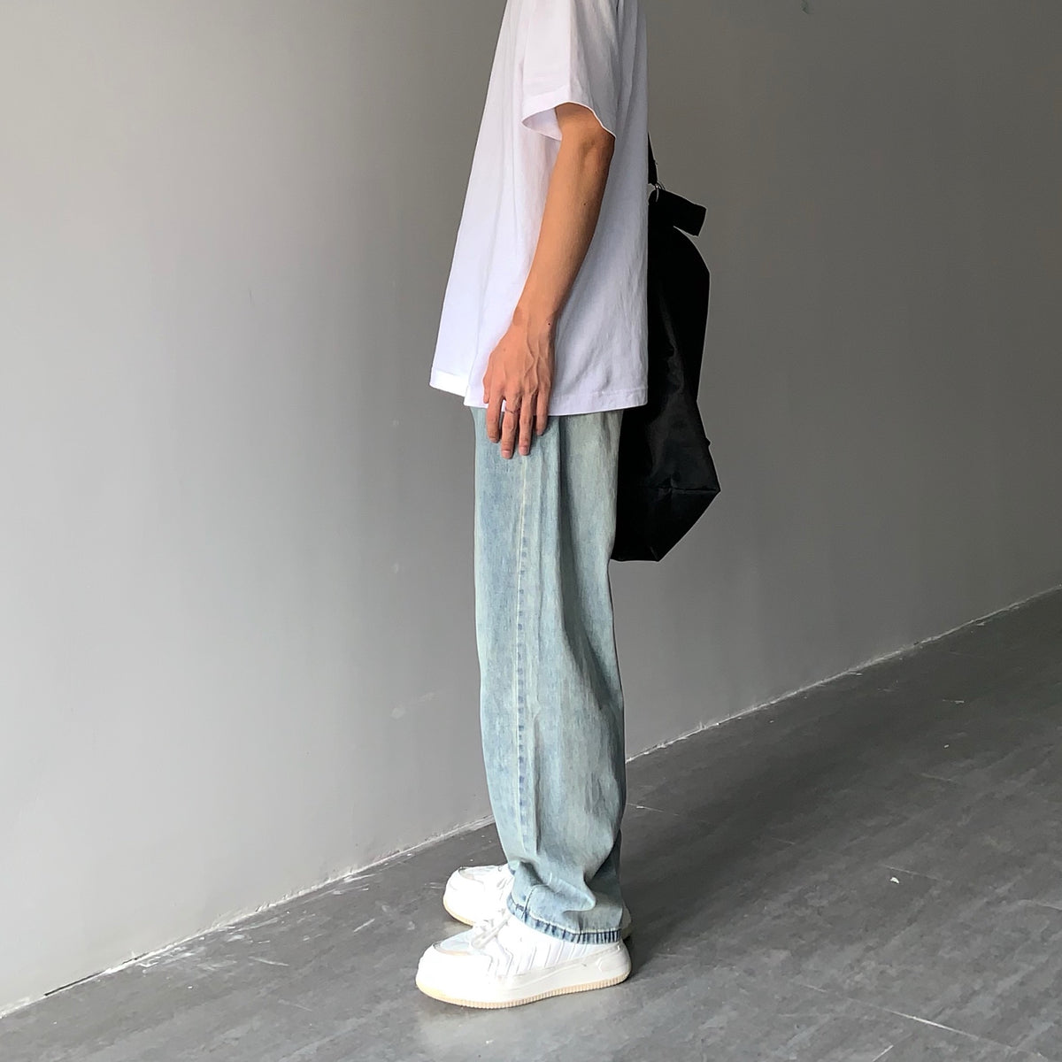 Indigo Dorset Wide-Leg Jeans