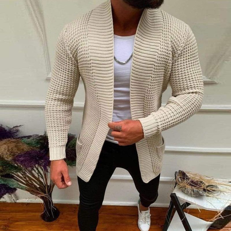 Atlas Men's Striped Cardigan