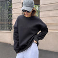 District Men's Crew-Neck Retro Solid Sweatshirt