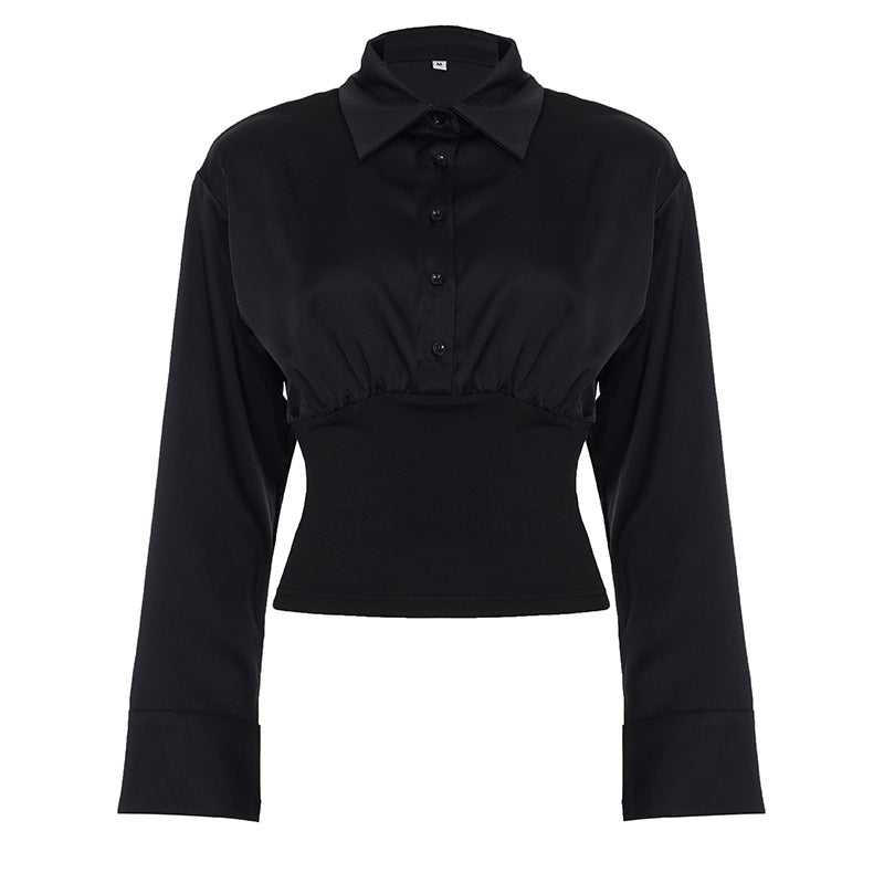 Aurelia Bexley Long-Sleeve Minimalist Top