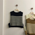 Hearth Knit Striped Vest