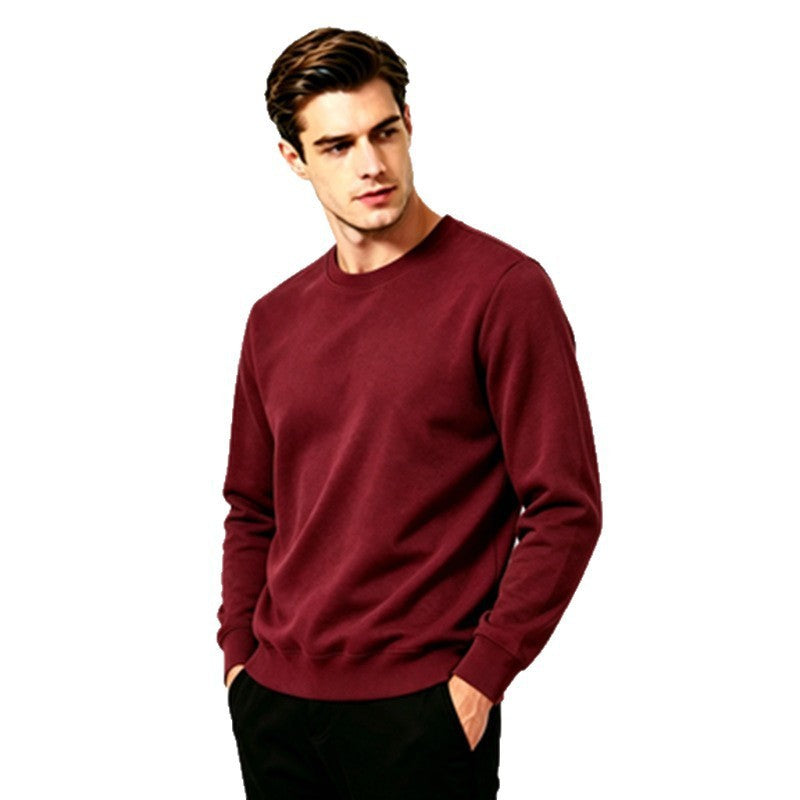 District Men's Crew-Neck Solid Pullover