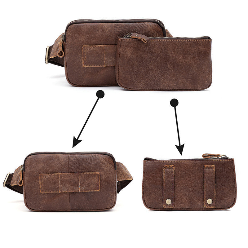 Carry Arden Men's Leather Belt Bag