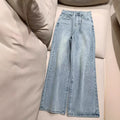 Indigo Harlow Wide-Leg Jeans