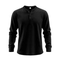 Metro Men's Relaxed Long-Sleeve Henley Shirt