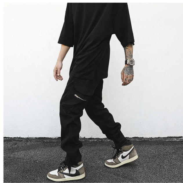 Rover Men's Drawstring Pocket Cargo Pants